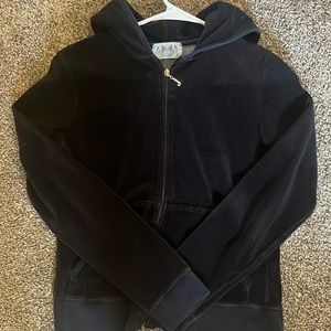 Vintage Classic Juicy Couture Zip Up *silver hardware*
